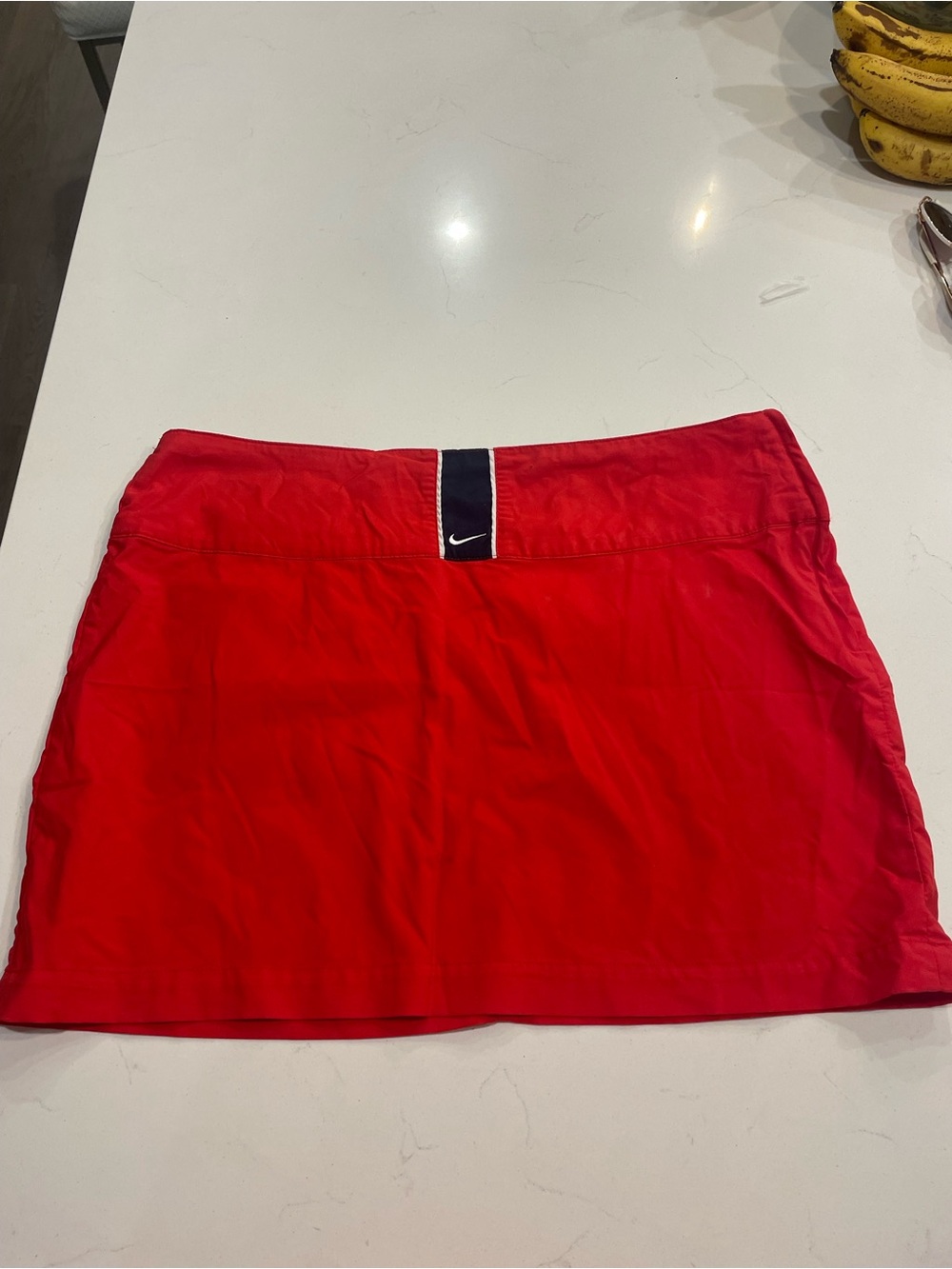 Vintage Nike Women's Red Athletic Skirt Size L